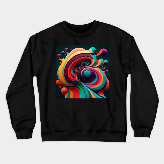 Fine Arts Crewneck Sweatshirt by Flowers Art by PhotoCreationXP